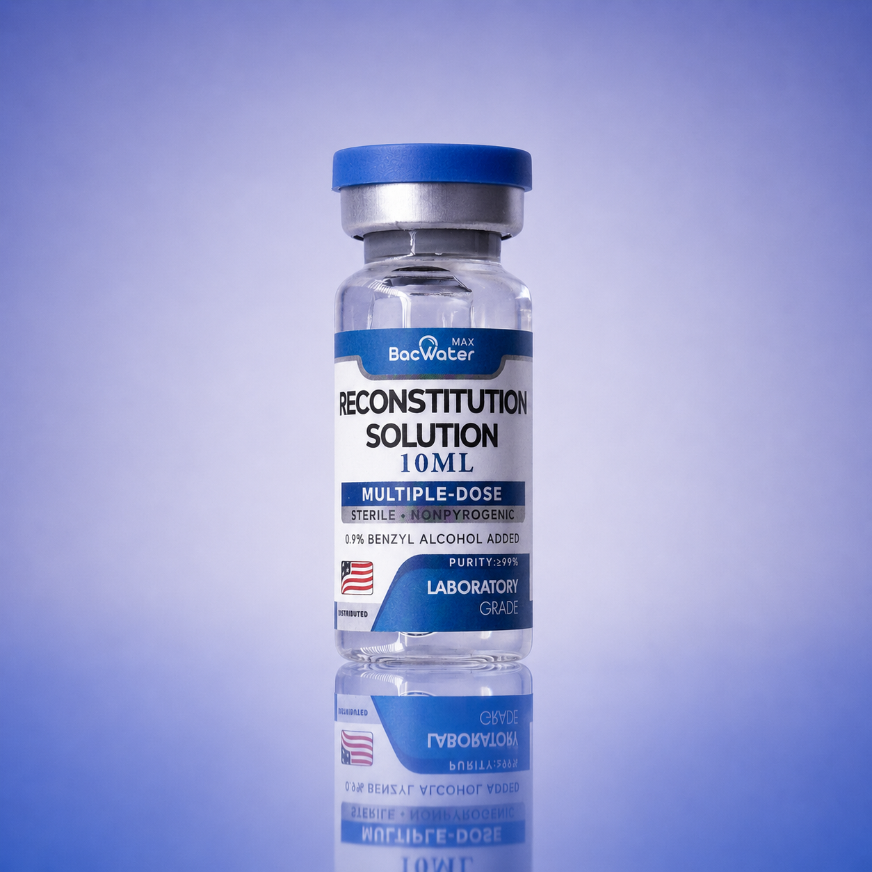 BacWater bacteriostatic reconstitution water, 10mL